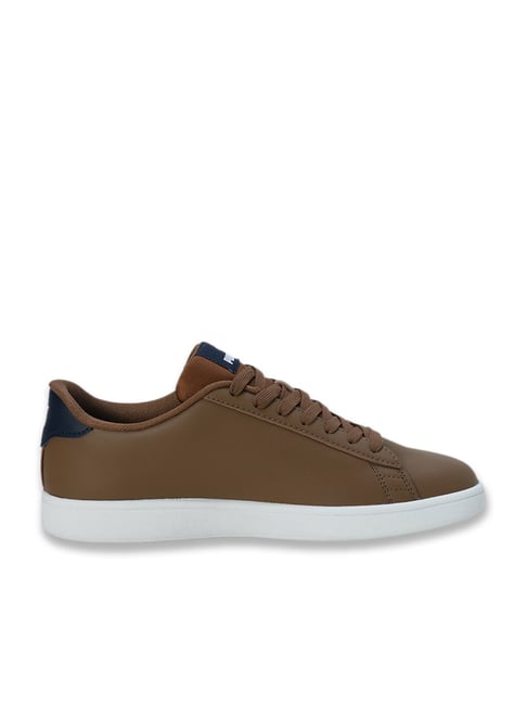 Puma Men's Smashic Haute Coffee Brown Casual Sneakers