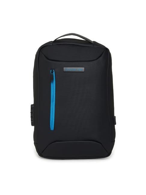 Nasher Miles Staten 22 Black Laptop Backpack