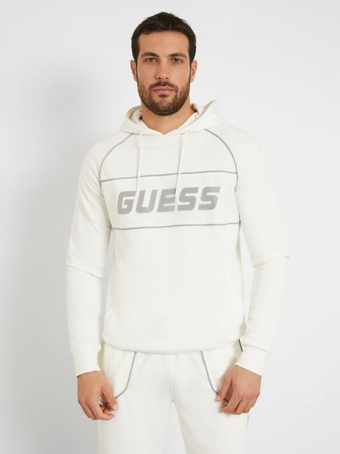 Guess White Regular Fit Print Sweatshirt-picture-39