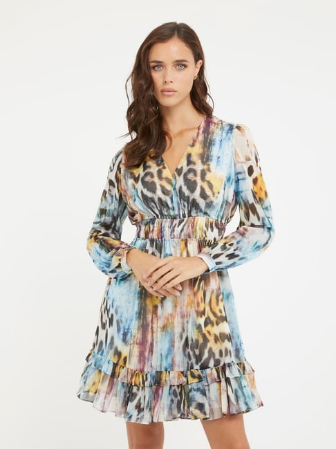 slim fit dress slacks Akira Guess Who Floral Mini Dress