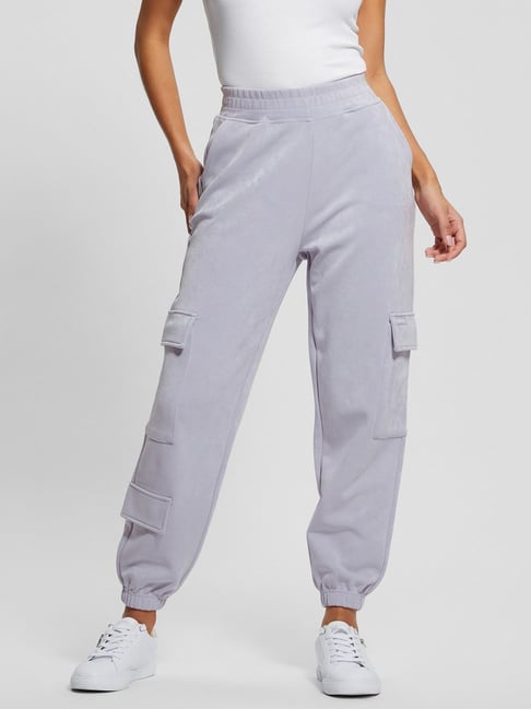 Guess Lavender Solid Cargo Pant-picture-34