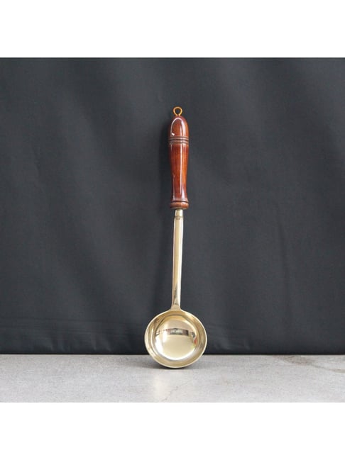 Indian Bartan Gold Brass Karchi