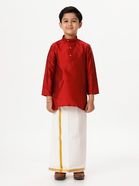 Ramraj Cotton Dhoti For Kids Uathayam Dhotis And Shirts For Men Kids
