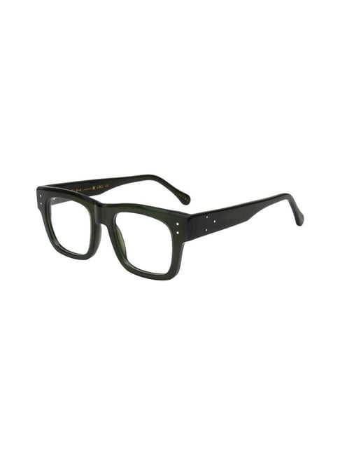 Ted Smith Green Wayfarer Unisex Eyewear Frames