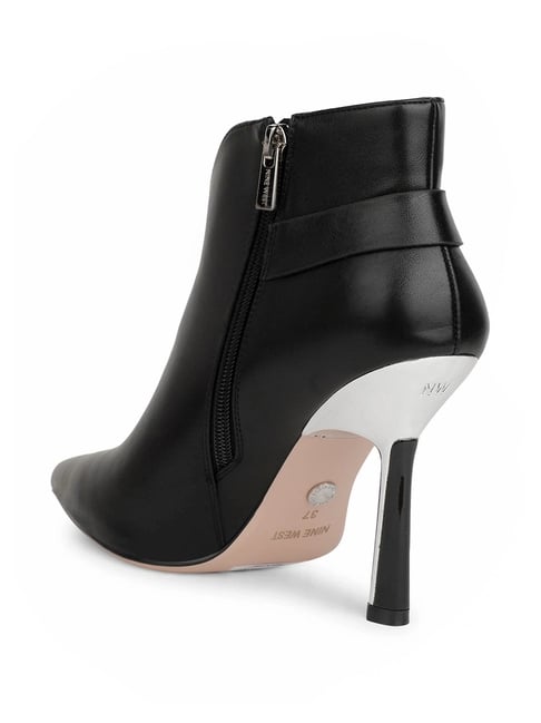 Buy Nine West Women's Black Stiletto Boots for Women at Best Price