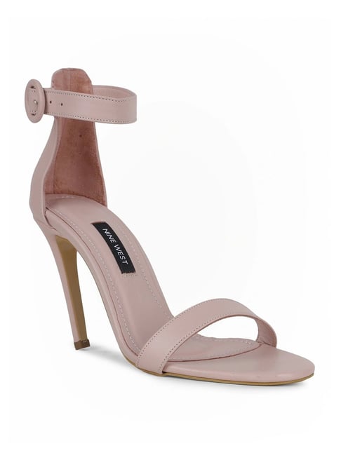 Buy Nine West Women's Pink Ankle Strap Stilettos for Women at Best