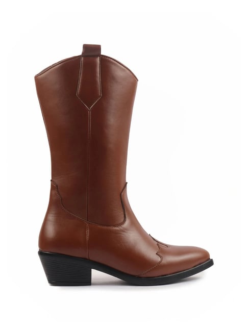 Fausto Women's Tan Casual Booties-picture-22