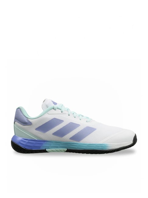 Adidas Men's VELOCITY GRAND White Tennis Shoes-picture-48
