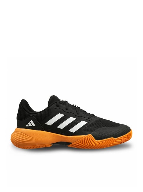 Adidas Men's DROP SHOT Black Tennis Shoes