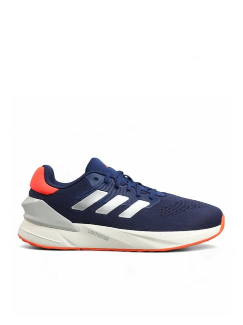 Adidas Men's Lightrun Lit Blue Running Shoes