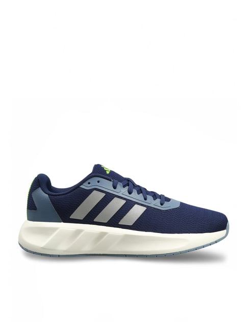 adidas gazelle silver green womens adidas Runfalcon 3.0 Cloudfoam Running Shoes | White/Black main image 1
