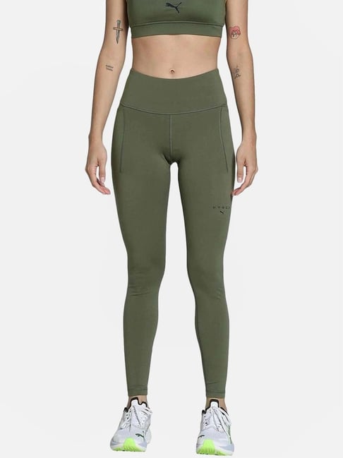 Puma Green Skinny Fit Jeggings