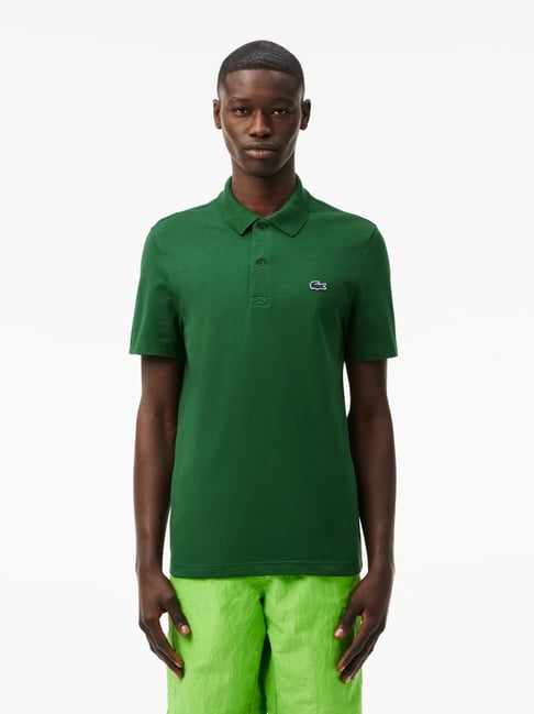 Lacoste Green Regular Fit Polo T-Shirt-picture-19