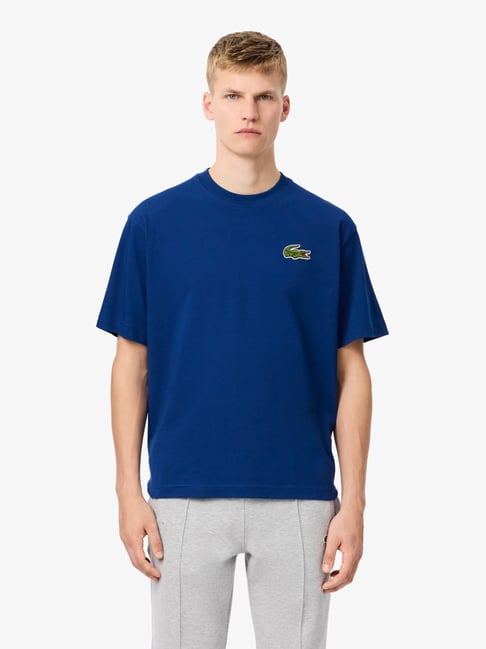 Lacoste Blue Loose Fit T-Shirt