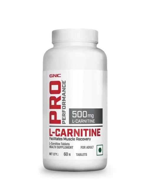 GNC Pro Performance L-Carnitine | Burns Fat | Formulated in USA Capsules - 60 Capsules
