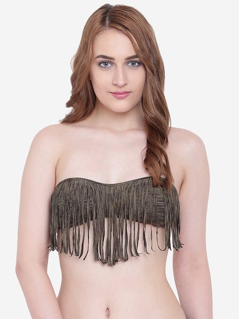 La Intimo Olive Printed Bea Chick Bikini Bra-picture-25