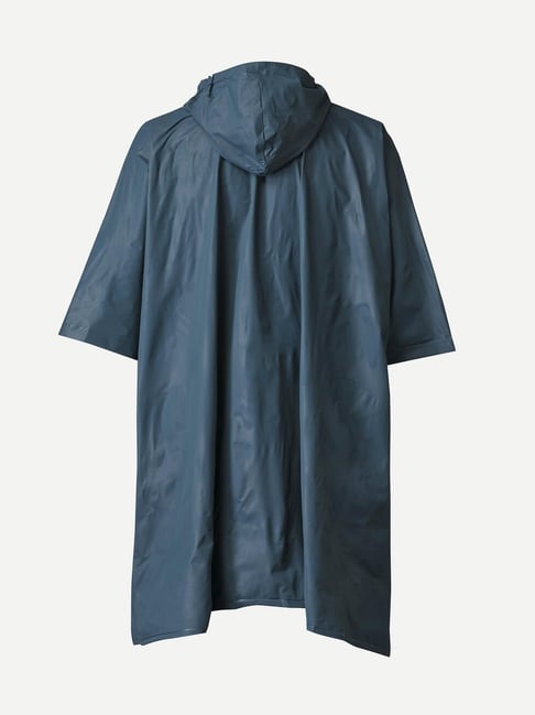 Forclaz by Decathlon Storm Grey Loose Fit Rainwear Jackets