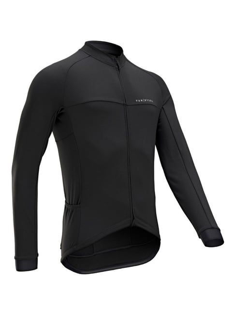 Van Rysel by Decathlon Black Skinny Fit Jersey