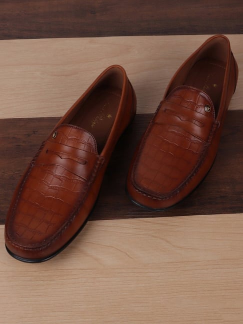 Louis Philippe Men's Brown Casual Loafers-picture-43