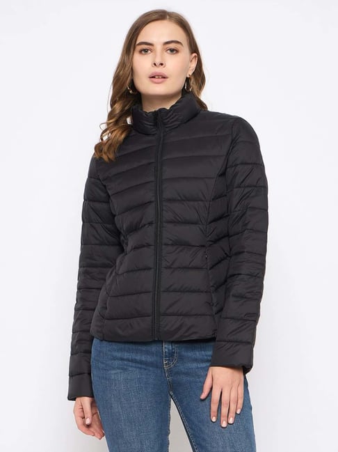 MADAME Black Quilted Jacket-picture-28