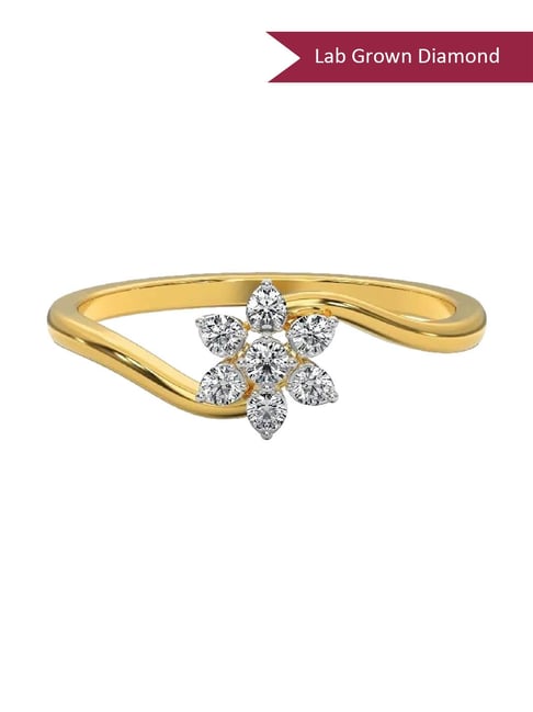 Gram Gold Ring Designs With Price Buy The Golden Vein Ring 22 KT