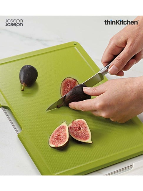 Joseph Joseph Multicolor Folio Slim Large Under-Shelf Chopping Board - Set of 3