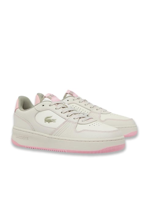 Lacoste Women's L001 Cream Sneakers