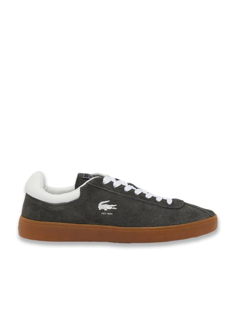 Buy Lacoste Men's Baseshot Grey Casual Sneakers for Men at Best