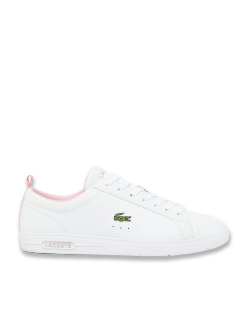 Lacoste Women's Court Cage White Sneakers