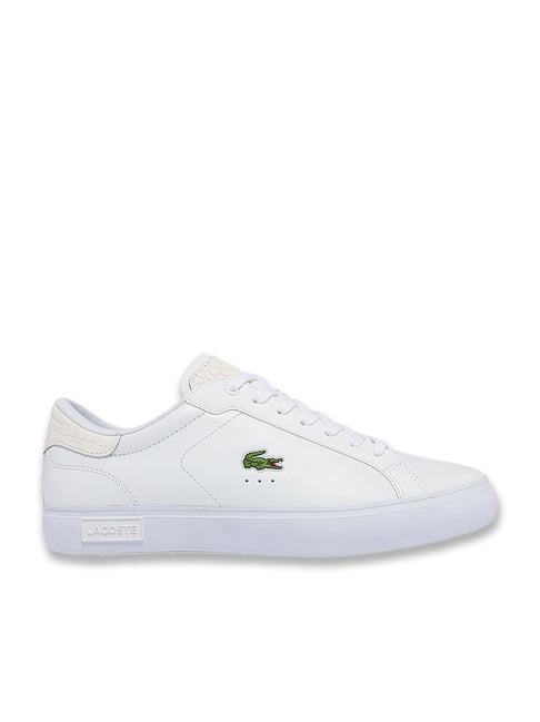 Lacoste Men's Powercourt Reptile Print White Casual Sneakers-picture-35