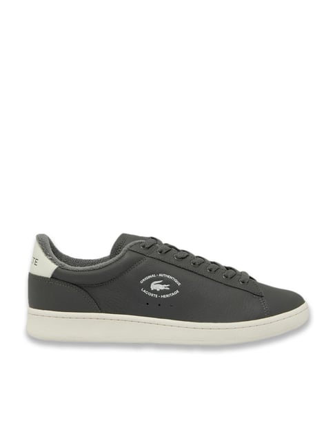 Buy Lacoste Men's Carnaby Grey Casual Sneakers for Men at Best