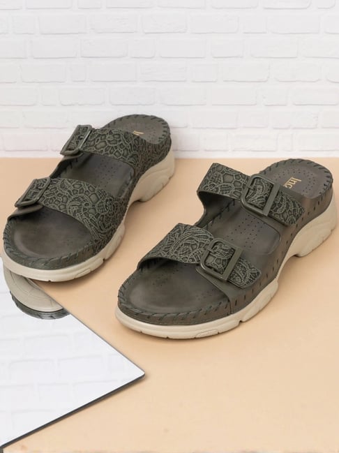 Inc.5 Women's Green Casual Sandals-picture-24