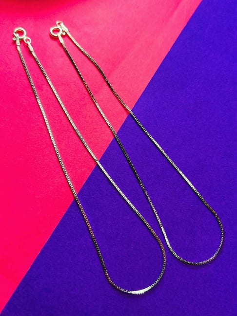 Arte Jewels 925 Sterling Silver Payal For Women-picture-30