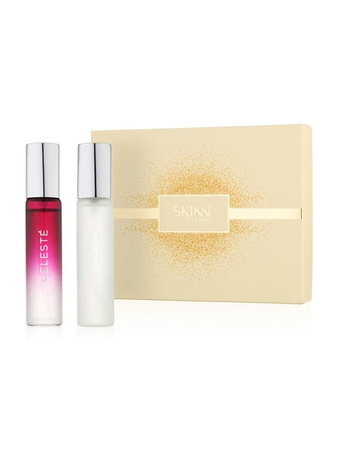 Skinn by Titan Raw & Celeste Perfumes Set