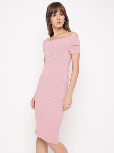 guess light pink dress Guess Light Pink Sleeveless dress. Size 6