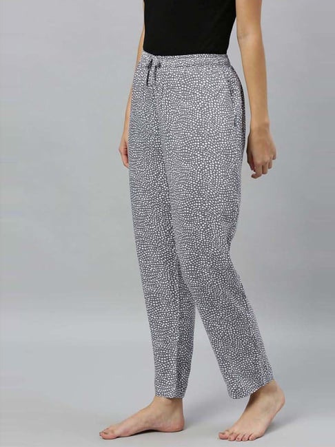 Drape in Vogue Grey Print Pyjamas-picture-43
