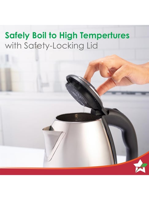 Wonderchef Silver Acura Stainless-Steel Electric Kettle