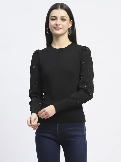 Madame Black Regular Fit Sweater-picture-21