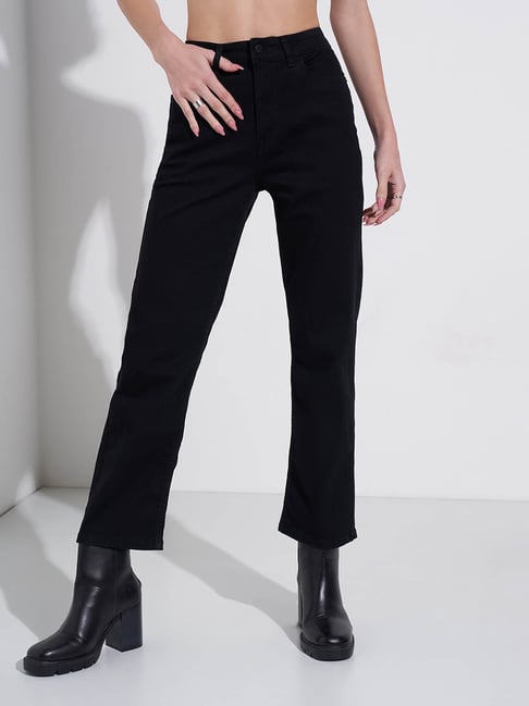 SF Jeans by Pantaloons Black High Rise Jeans-picture-40