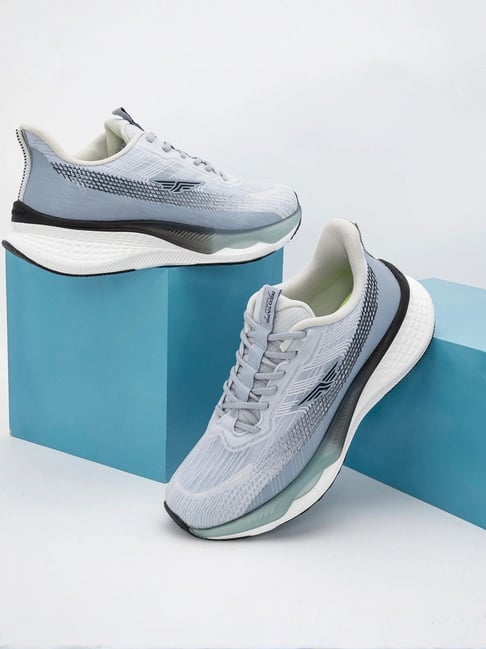 Red Tape Men's Urban Kicks Grey & Blue Running Shoes