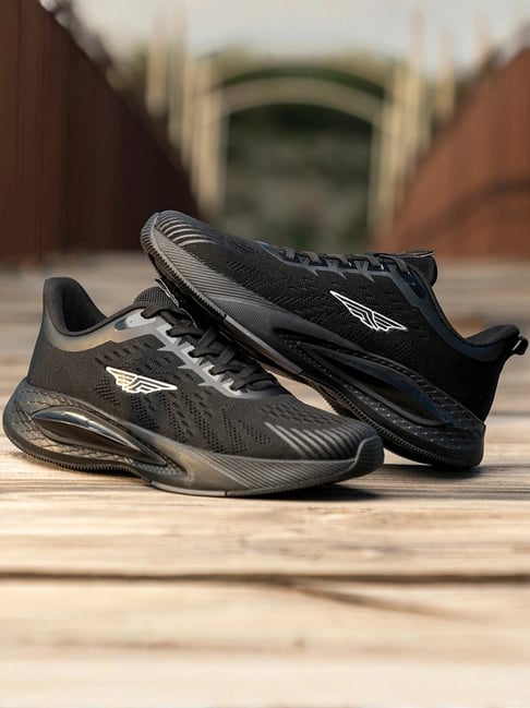 Red Tape Men's Urban Kicks Black Running Shoes-picture-42