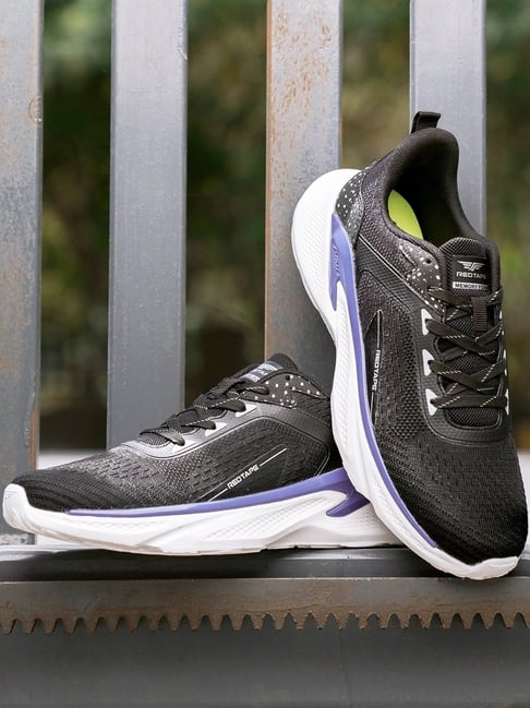 Red Tape Men's Flow+ Black Running Shoes-picture-15