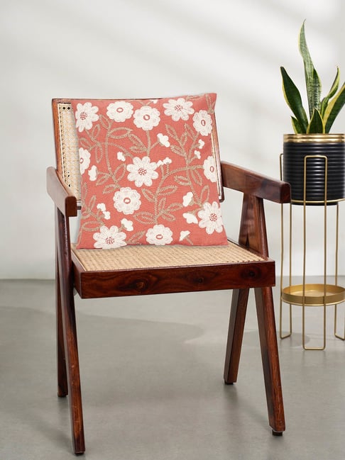 Living Scapes by Pantaloons Rust Cushion Cover-picture-20