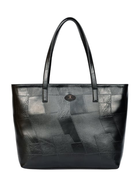 Esbeda Black Patchwork Large Tote-picture-33