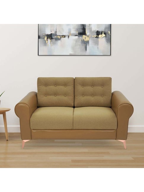 Nilkamal Rippon 2 Seater Sofa (Brown)