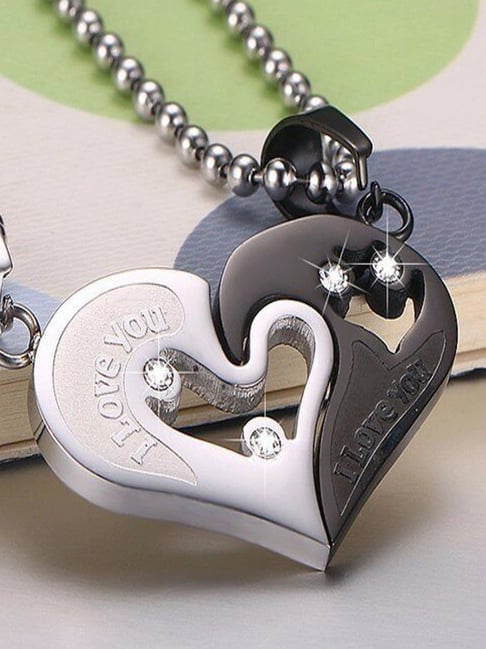 Buy Aatmana Love Pendant Locket Necklace Chain Jewellery Online At