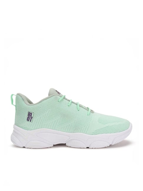 Paragon Women's Green Walking Shoes - Main Image