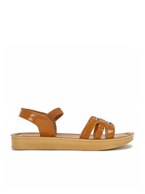 Buy Paragon Women's Tan Ankle Strap Sandals for Women at Best