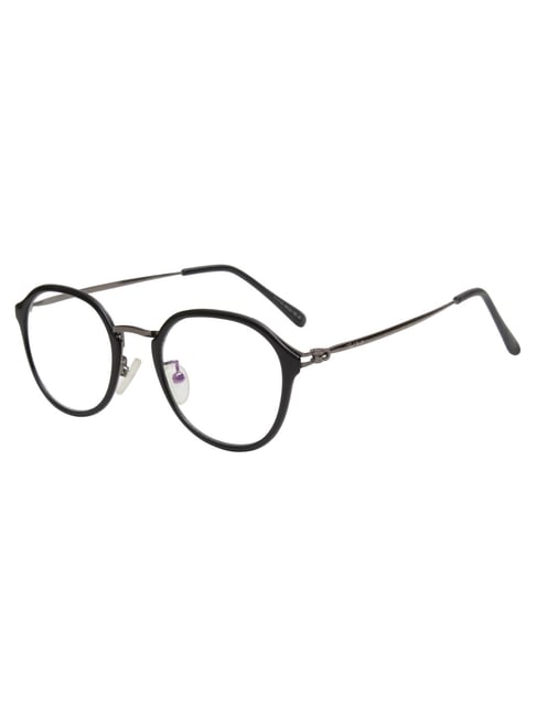 ted smith black round unisex frame