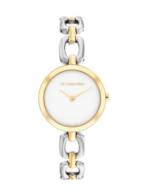 Buy CALVIN KLEIN 25000008 Swiss Jewelry Link Analog Watch for